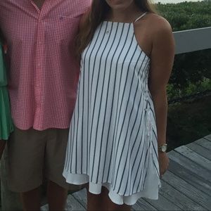 J.O.A Pin Stripe Dress